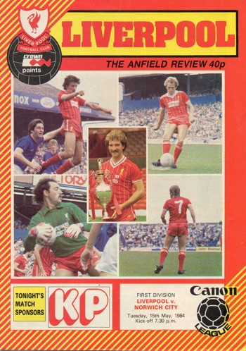 Match programme