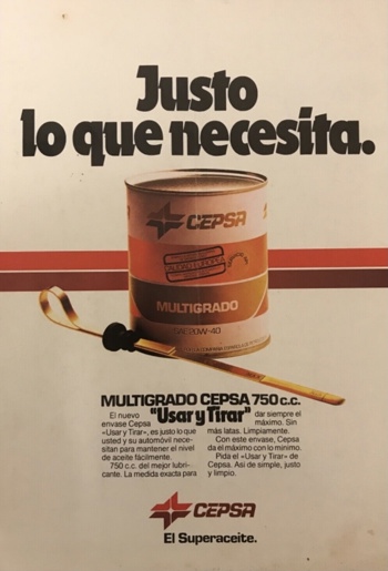 Match programme backcover