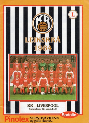 Match programme
