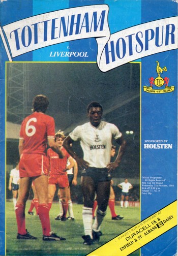 Match programme