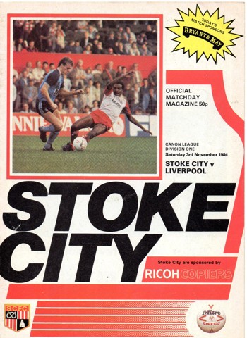 Match programme