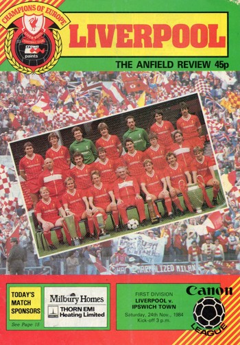 Match programme