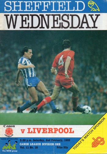 Match programme