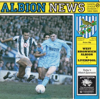Match programme