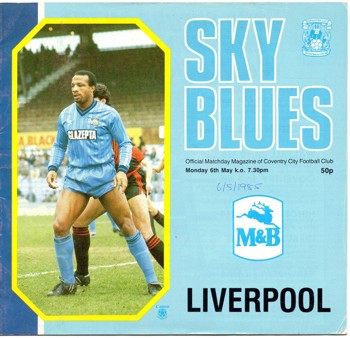 Match programme