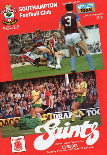 Match programme
