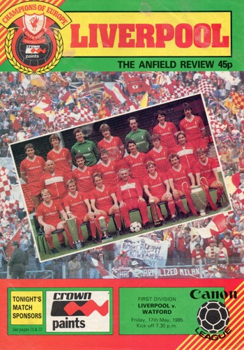 Match programme