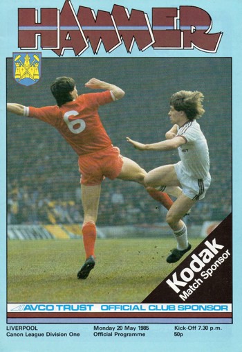 Match programme