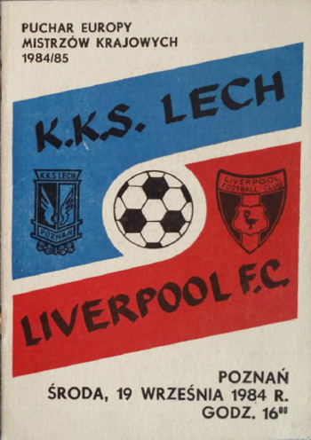 Match programme