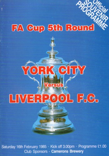 Match programme
