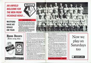 Match programme - Article