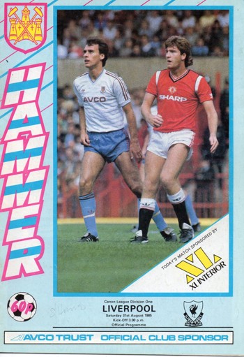 Match programme