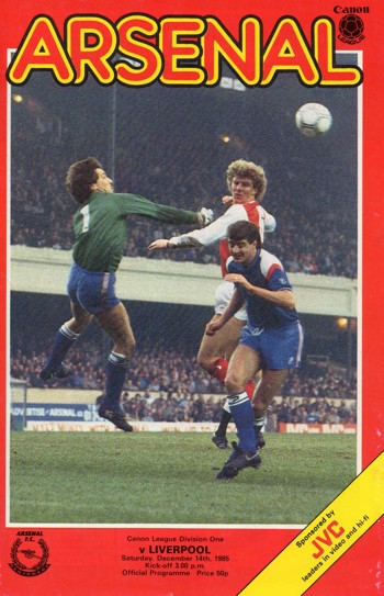 Match programme