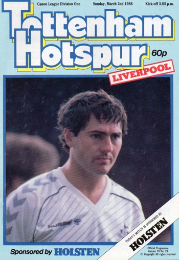 Match programme