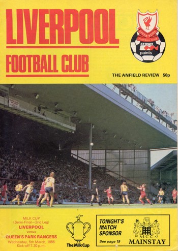 Match programme