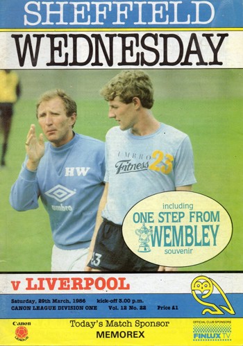Match programme