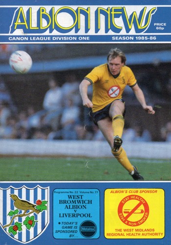Match programme