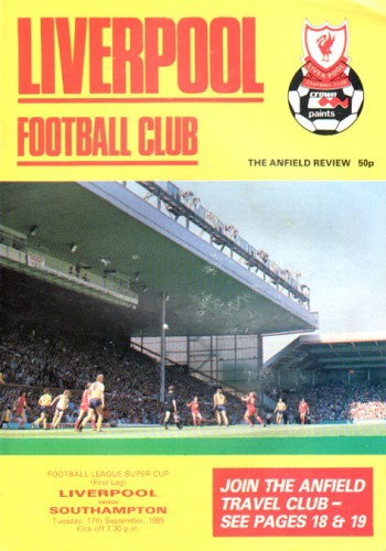 Match programme