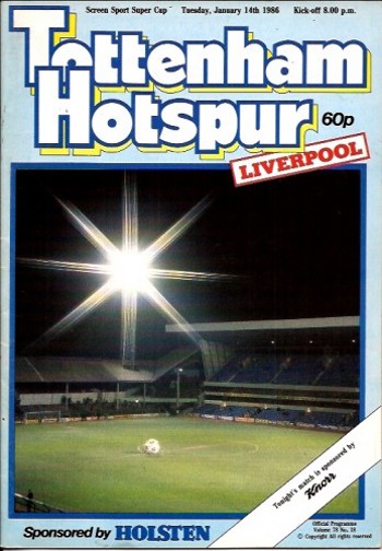 Match programme