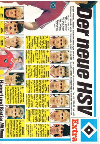 Match programme