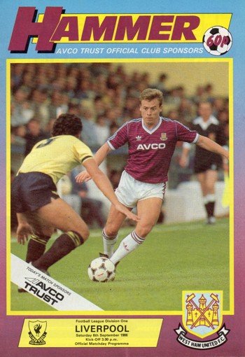 Match programme