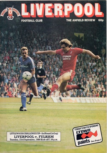Match programme