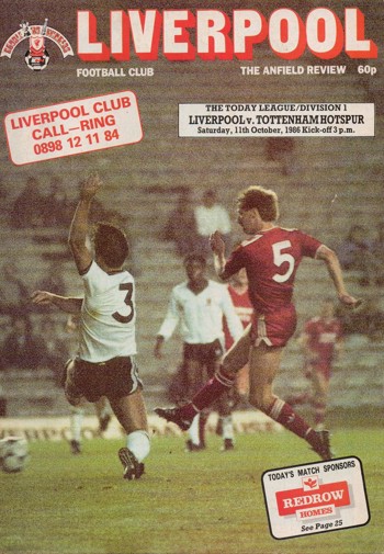 Match programme