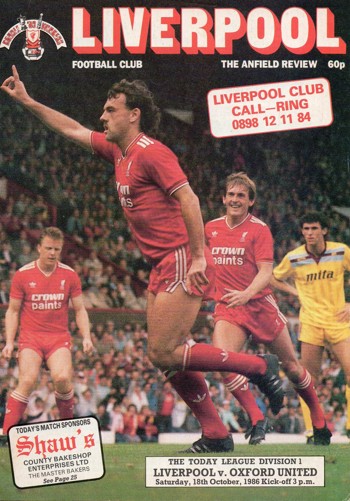 Match programme
