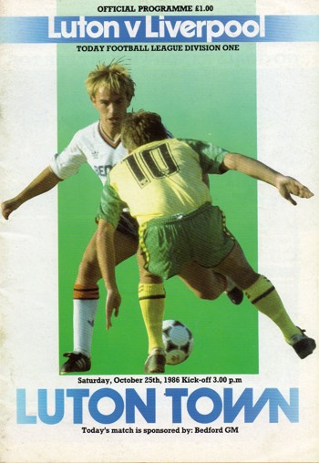 Match programme