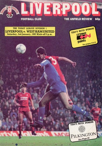 Match programme