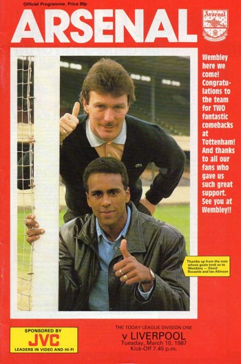 Match programme
