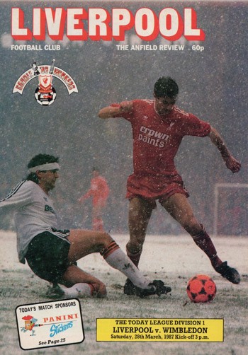 Match programme