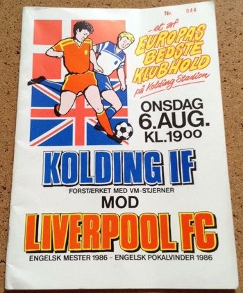 Match programme