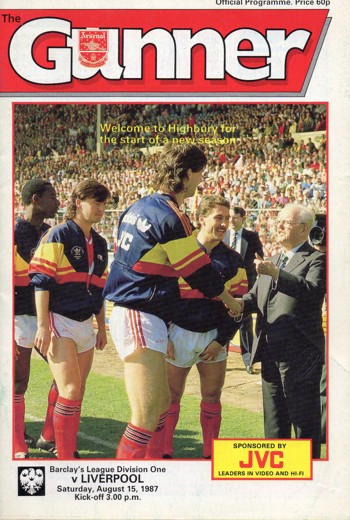 Match programme