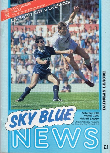 Match programme
