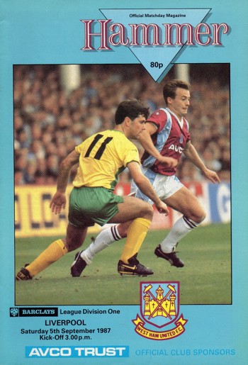Match programme