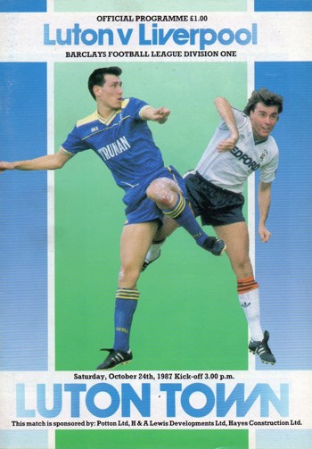 Match programme