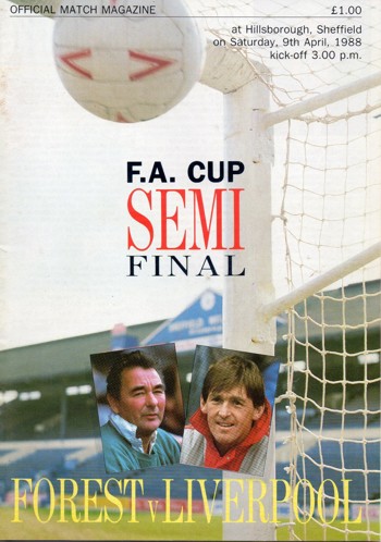 Match programme
