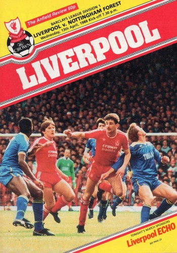 Match programme