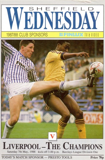 Match programme