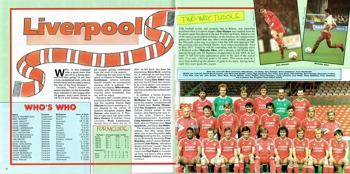 Match programme - Article
