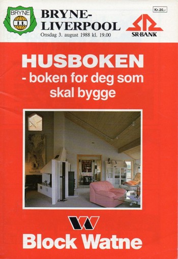 Match programme
