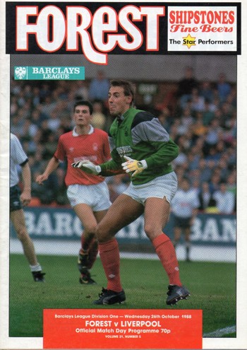 Match programme