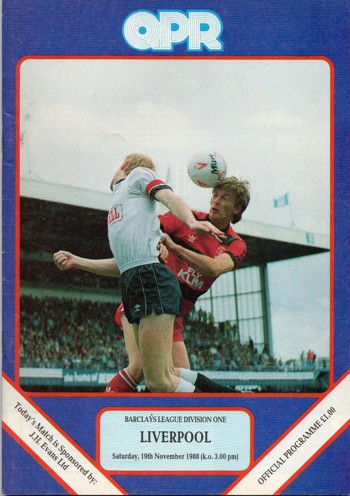 Match programme