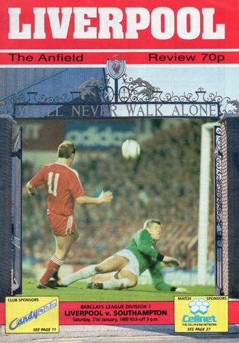 Match programme