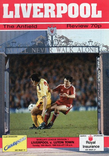 Match programme