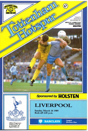 Match programme
