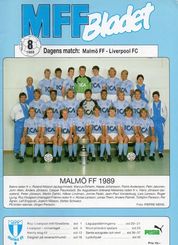 Match programme