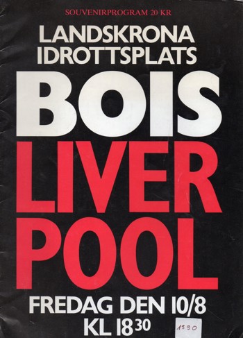 Match programme