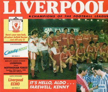 Match programme